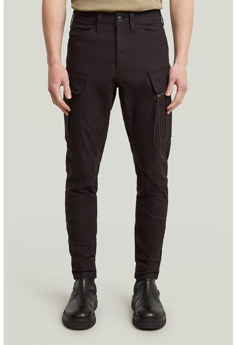 Pantaloni cargo skinny - Maro inchis