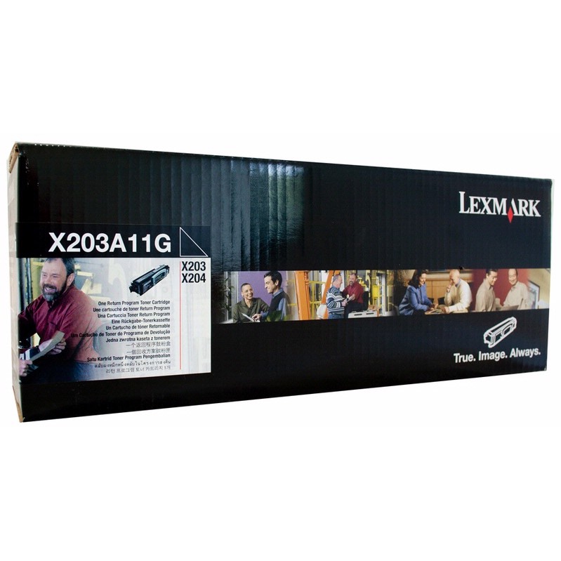 toner negru X203A11G, 2500 pag