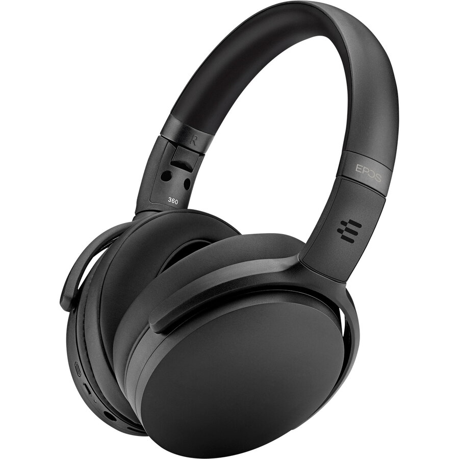 EPIC | Sennheiser ADAPT 361, headset (black, Bluetooth, ANC, USB-C dongle)