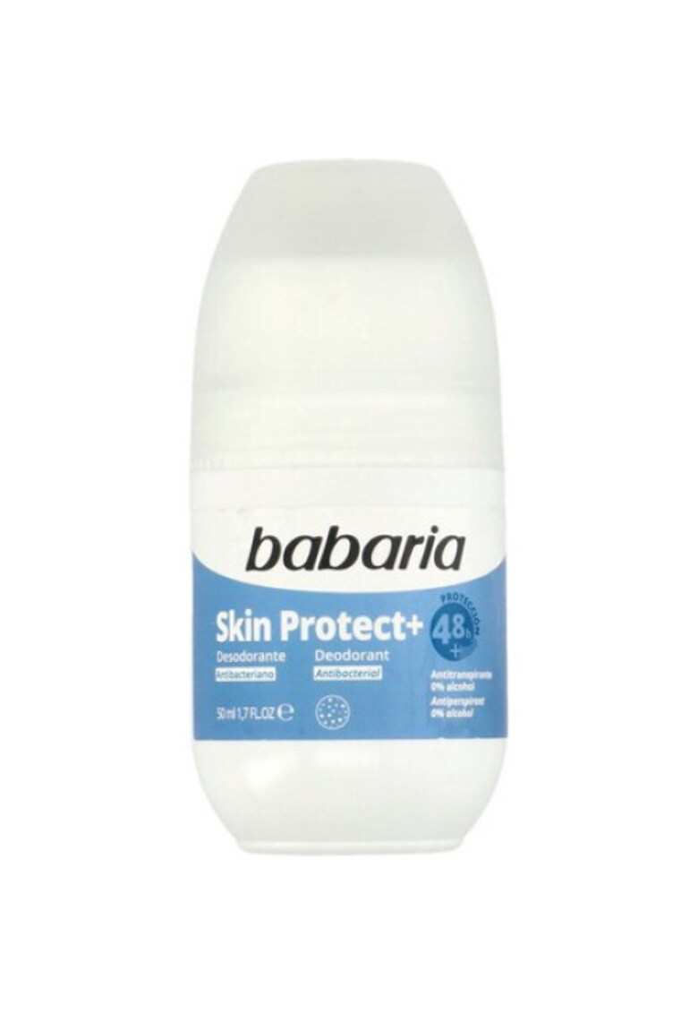 Deodorant roll-on fara alcool - antibacterial - Skin Protect+ -  50 ml