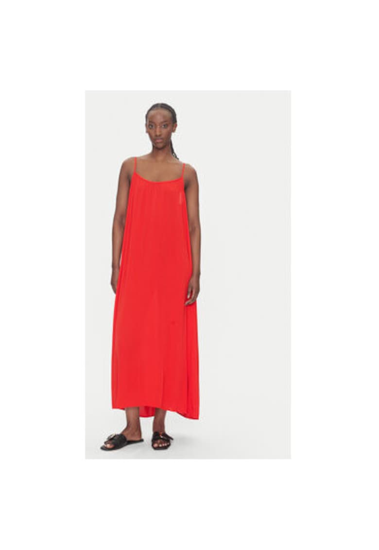 Rochie de vara dama  15344611 - Viscoza - Rosu