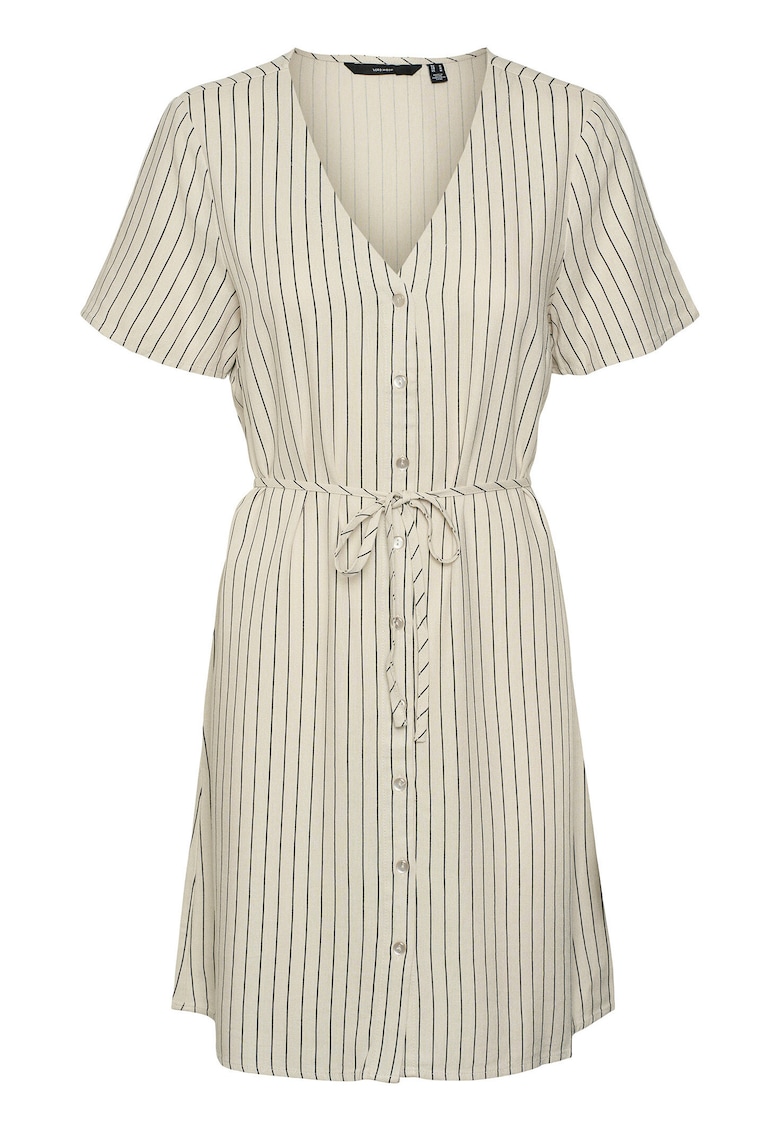 Rochie de vara dama  10322976 - Viscoza/In - Bej - Bej