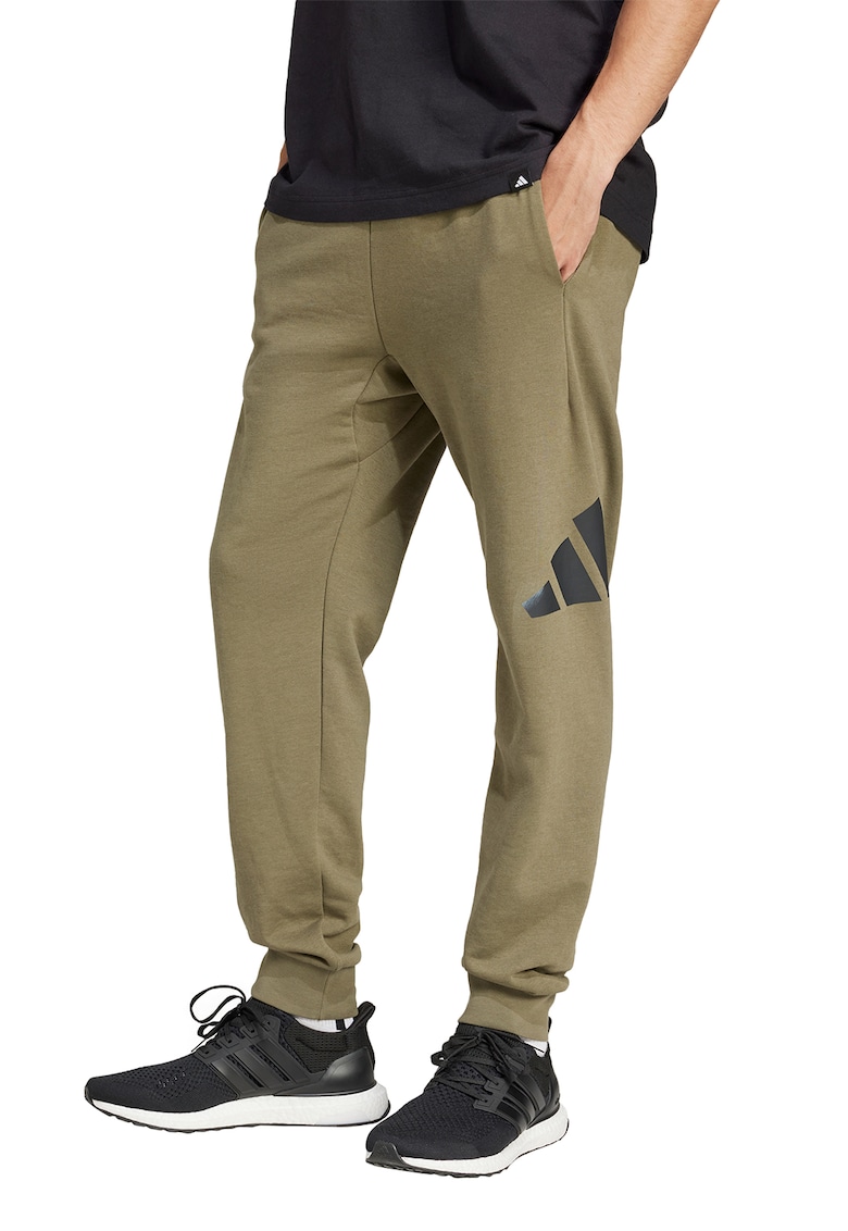Pantaloni de trening cu talie ajustabila - Negru/Kaki