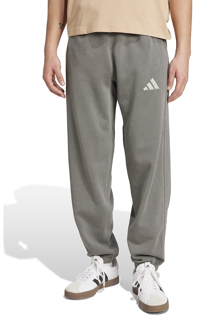 Pantaloni de trening cu logo ALL SZN - Gri deschis