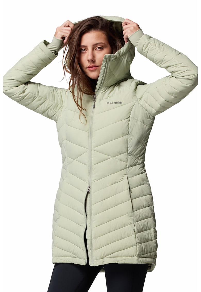 Geaca pentru drumetii Joy Peak II Mid - Verde pal