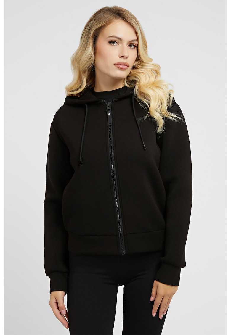 Hanorac de neopren - pentru fitness - Negru
