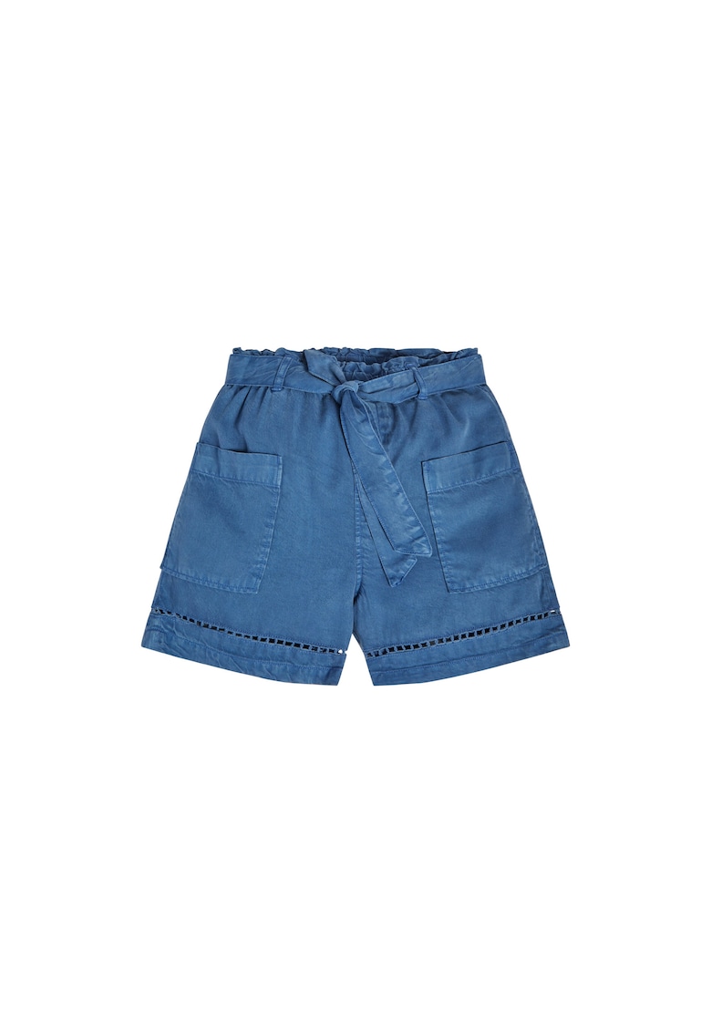 Pantaloni scurti copii -  Lyocell - Albastru - Albastru