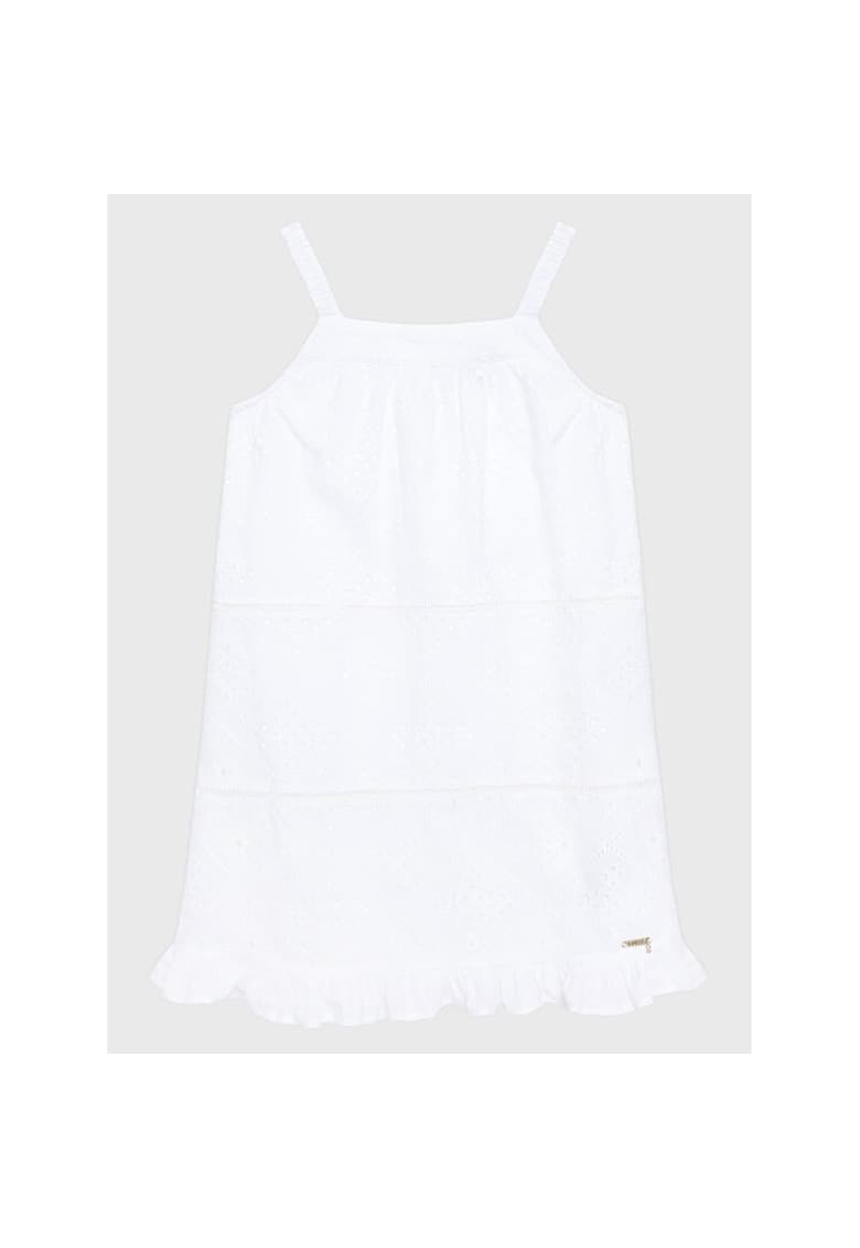 Rochie fete -  190522 - Alb - Bumbac