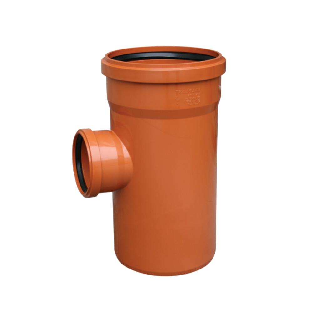Ramificatie canalizare exterioara Valrom, PVC, Ø 315 / 250 mm, 87 grade