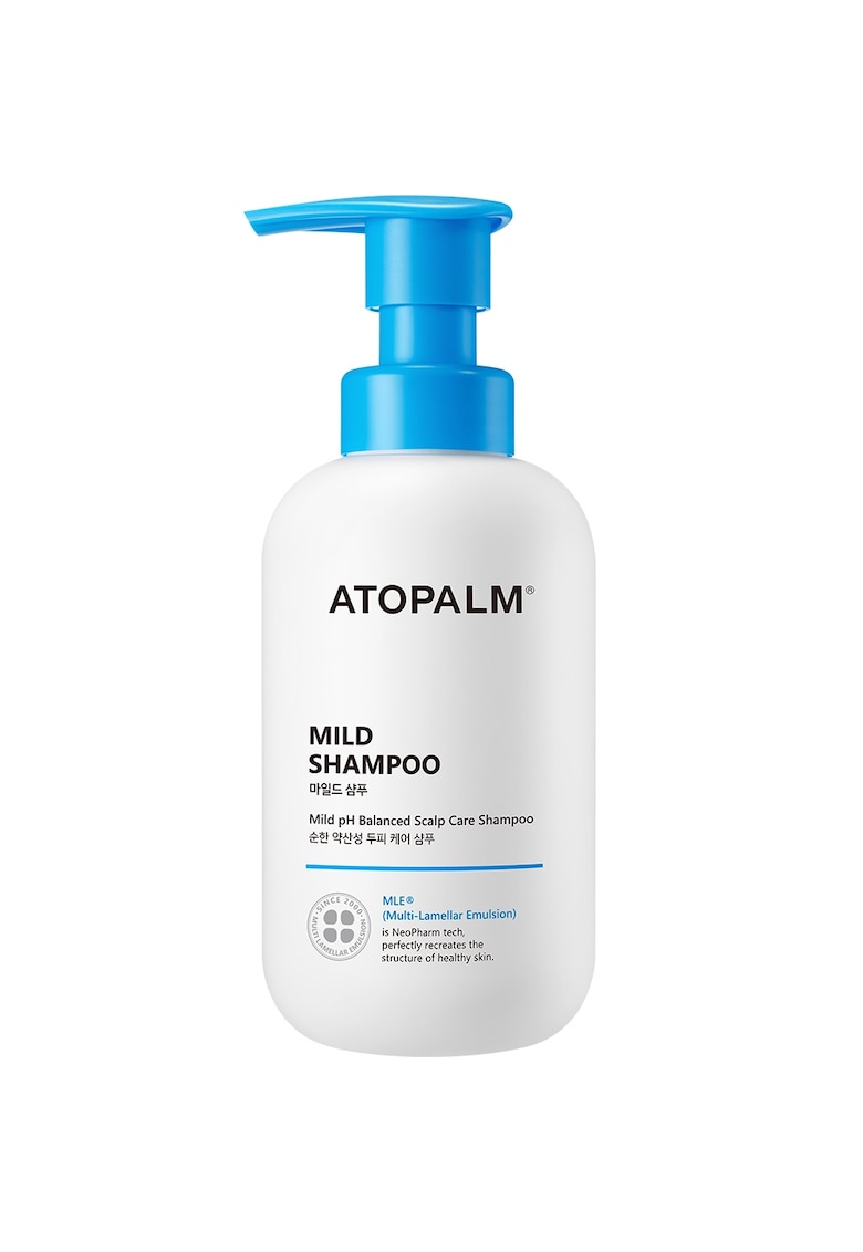 Sampon delicat pentru scalp sensibil potrivit si pentru copii -  MLE Mild Shampoo - 300 ml