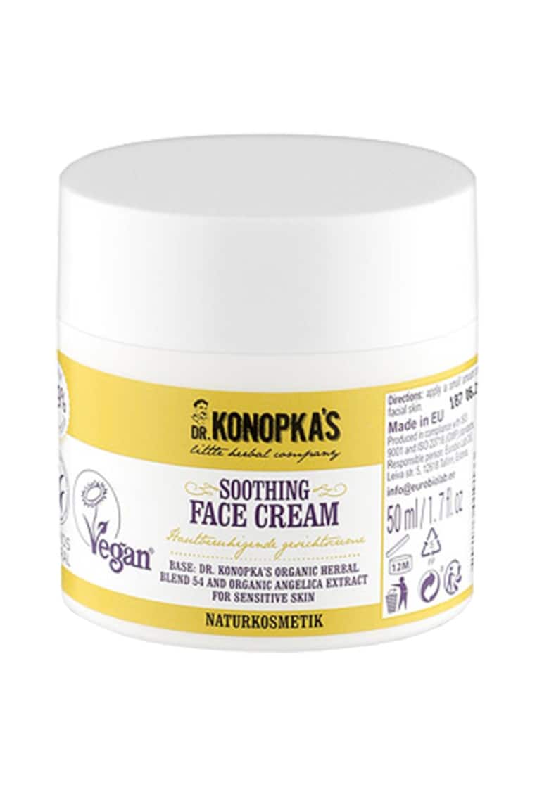 Crema de fata calmanta anti-iritatii  pentru ten sensibil - 50 ml