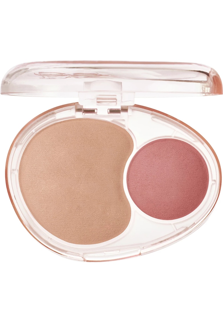 Mellow Dual Blusher Fard de obraz 7.2 grdwqfq - Roz/Bej Cenusiu