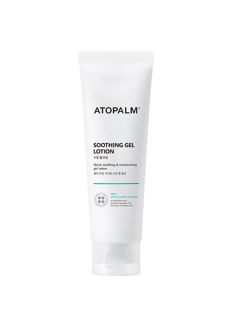 Lotiune de corp gel calmant pentru ten sensibil potrivit si pentru copii -  MLE Soothing Gel Lotion - 120 ml