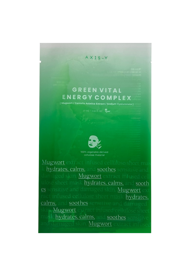 Masca de fata hidratanta -  Mugwort Green Vital Energy Complex - 27 ml
