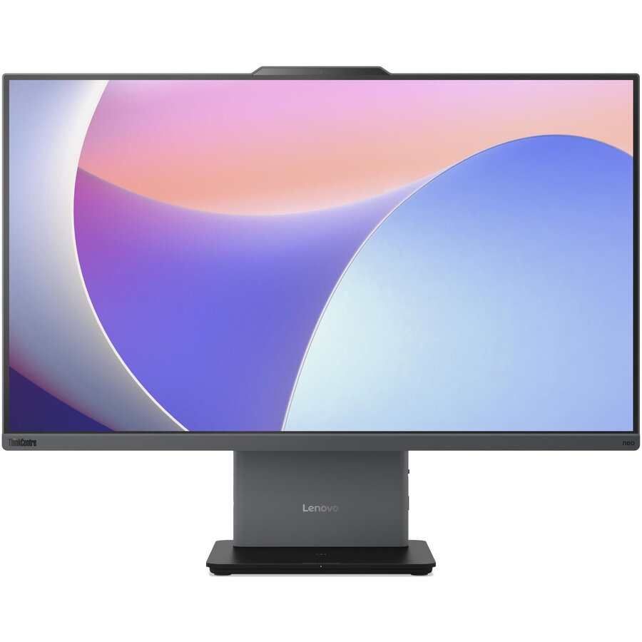 Sistem All in One ThinkCentre neo 50a G5 FHD Touch 27inch Intel Core 5 210H 16GB 512GB SSD Windows 11 Pro Luna Grey
