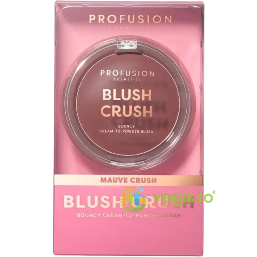 Fard pentru Obraji Textura Cream-to-Powder Blush Crush Nuanta Mauve Crush 10g