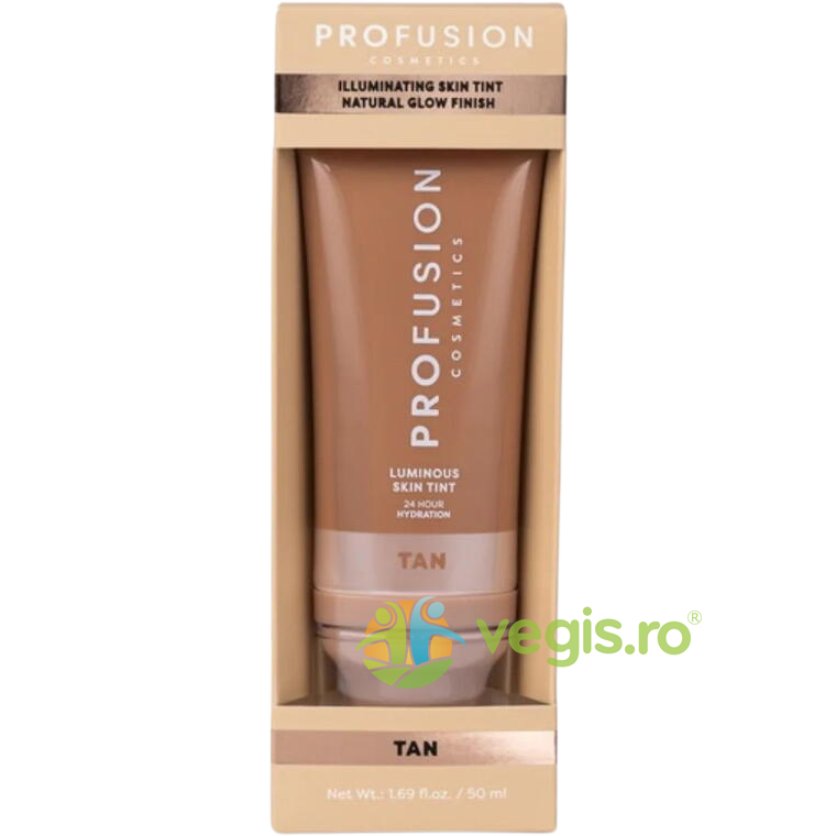 Fluid Nuantator pentru Ten cu Efect Iluminator Nuanta Tan 50ml