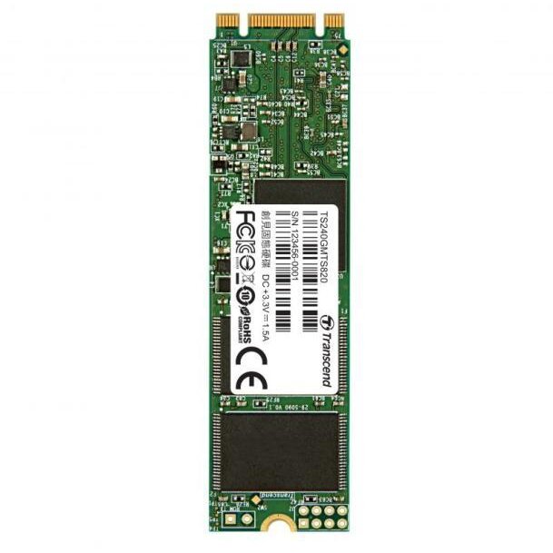 Transcend Ssd Mts820 240gb M.2 Sata Iii 6gb/S