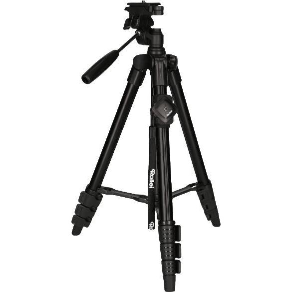 Trepied Rollei Cu Adaptor Pentru Telefon, Negru