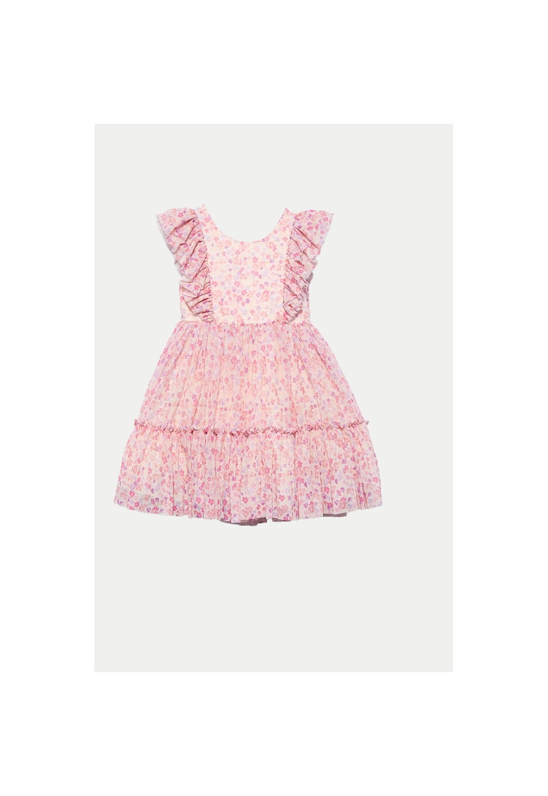 Rochie de vara fete Abel Lula - 5046 - Poliester/Elastan - Roz