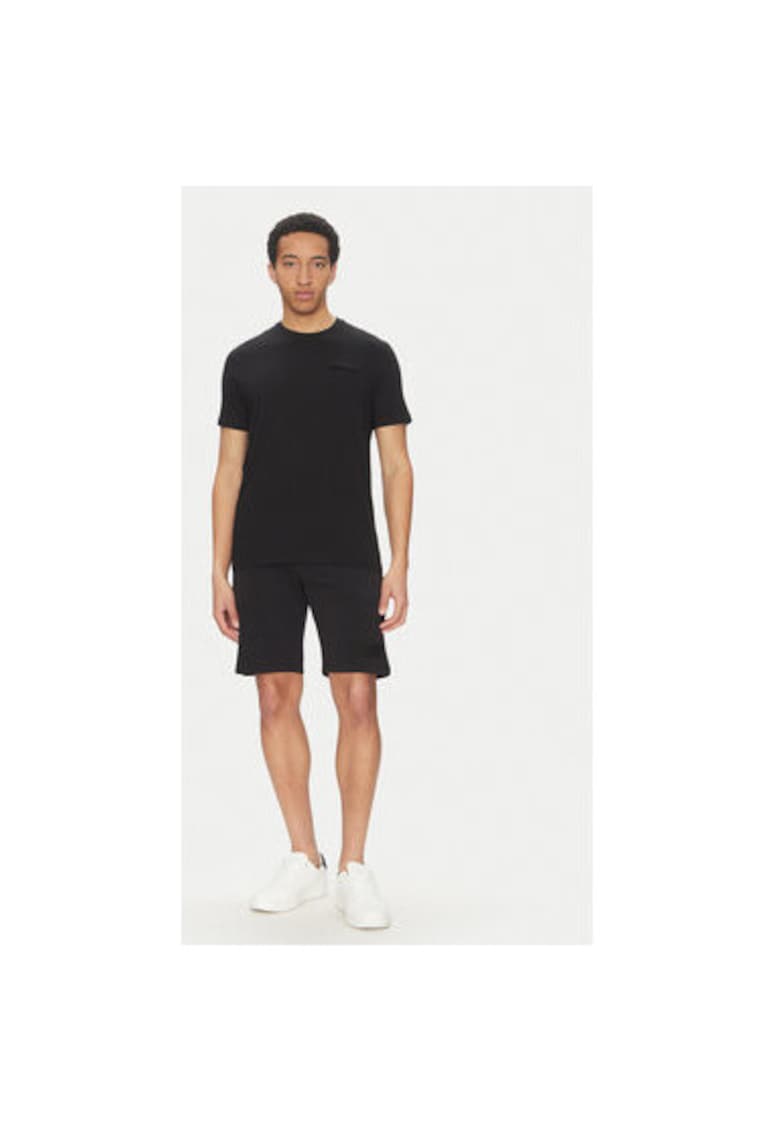 Tricou barbati  25411043 - Bumbac - Negru - Negru