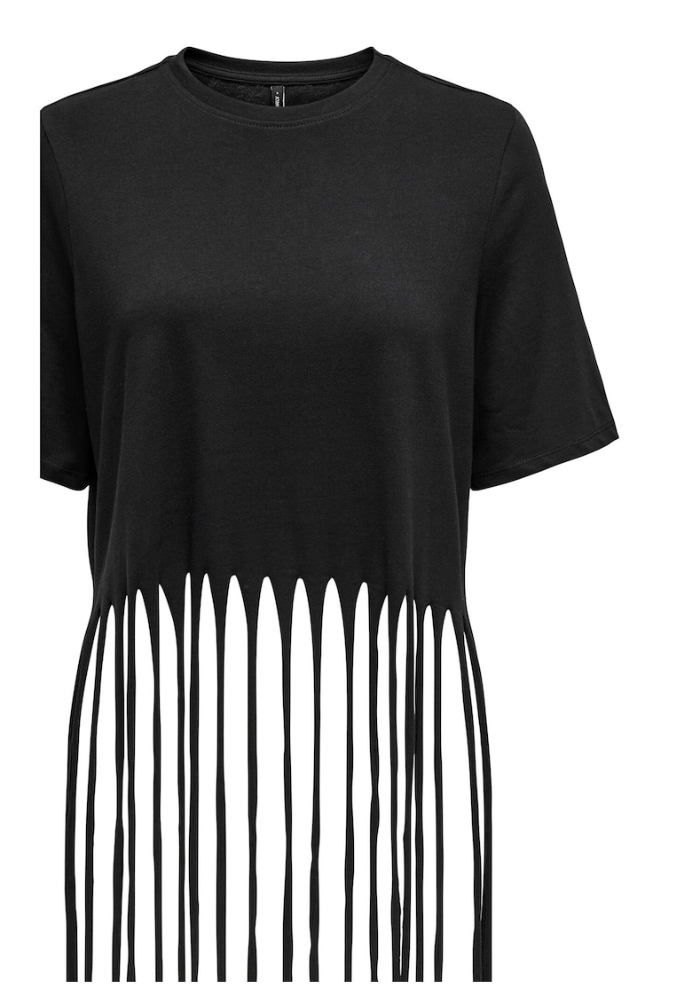 Oferte la Tricou dama  15325262 - Bumbac - Negru - Negru