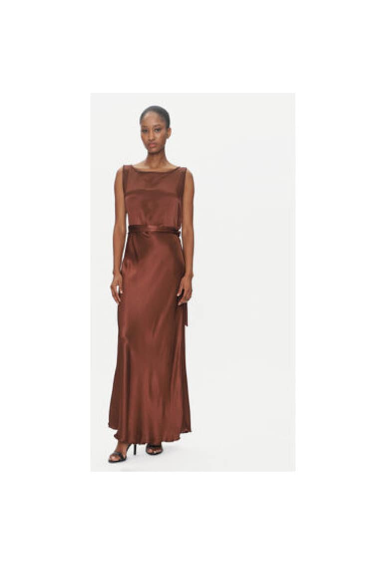 Rochie dama  TD0766 - Viscoza - 46794 - Maro