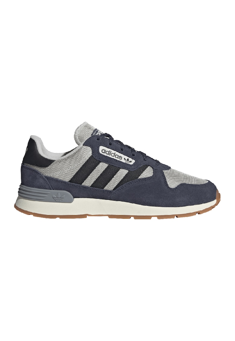 Oferte la Pantofi sport Treziod 2 cu garnituri din piele intoarsa - Gri/Albastru inchis