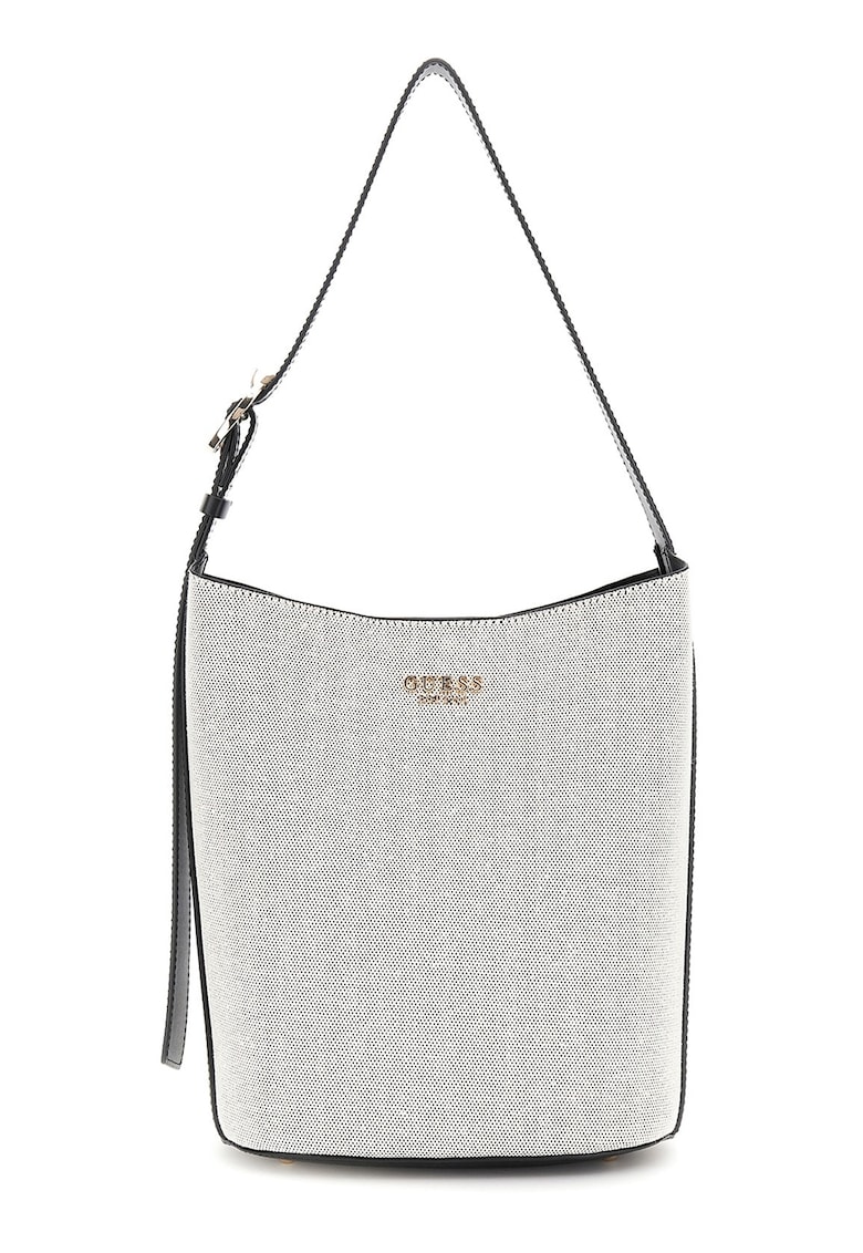Geanta cu etui interior Nicolette - Verde/Gri