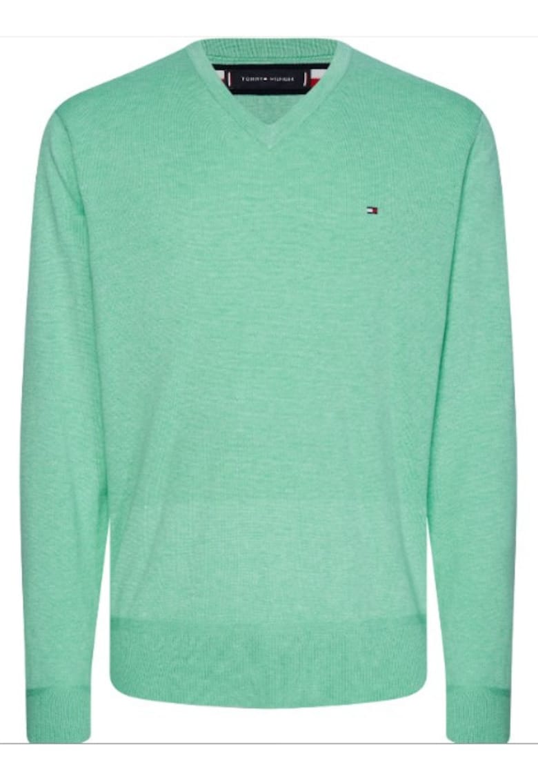 Pulover -  Bumbac - 87879 - Verde