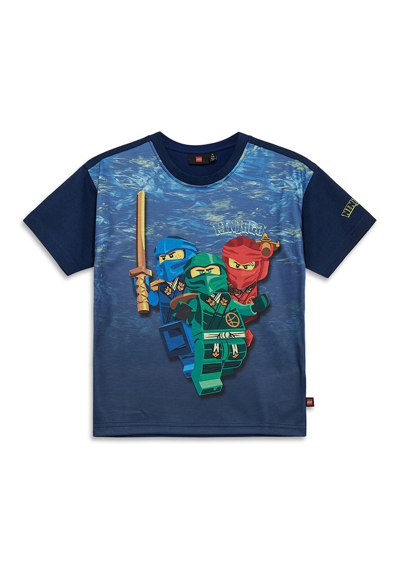 Tricou baieti  12011456 - Bumbac organic - 467945 - Bleumarin