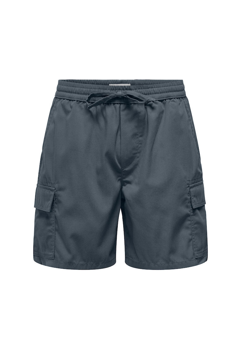Pantaloni scurti sport barbati  Sons - 22034462 - Bumbac/Poliester - 45797 - Gri
