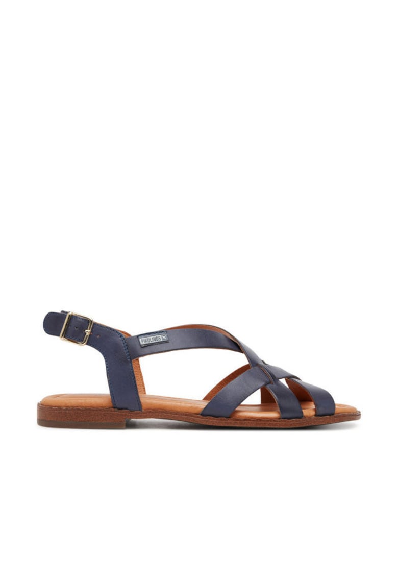 Sandale dama - W0X-0556ST -  Piele naturala - Bleumarin