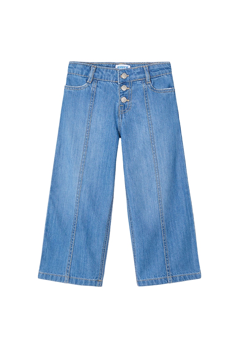 Pantaloni fete  3558 - Bumbac/Lyocell - 65555 - Bleumarin
