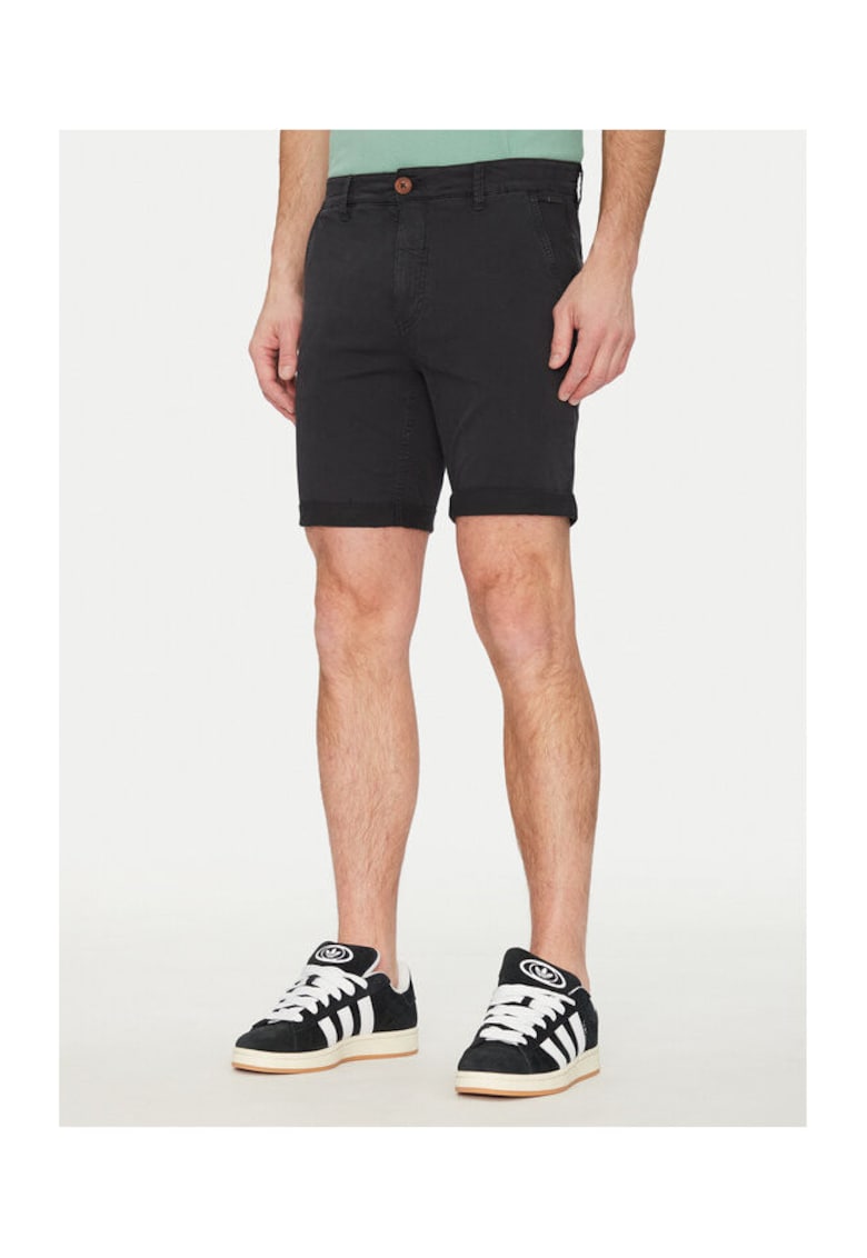 Pantaloni scurti barbati  20717939 - Bumbac - 467963 - Negru