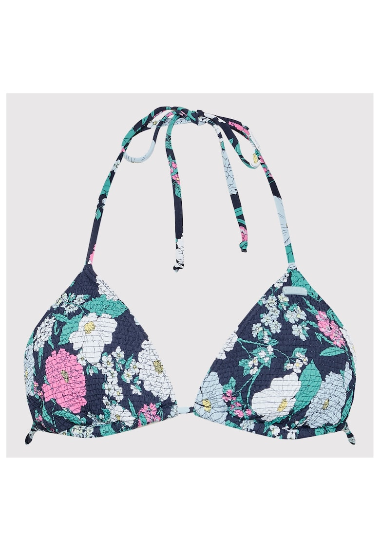 Sutien de baie dama -  Nylon/Bumbac - Bleumarin