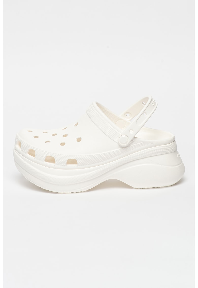 Saboti Coturn Platforma Femei -  Classci Bae 2066302 Clog - Alb - Alb