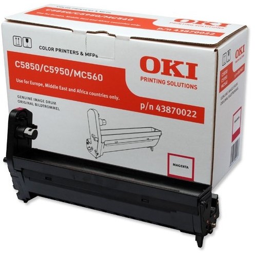 Cilindru laser OKI seria C5850 / C5950 - Magenta, 20.000 pagini
