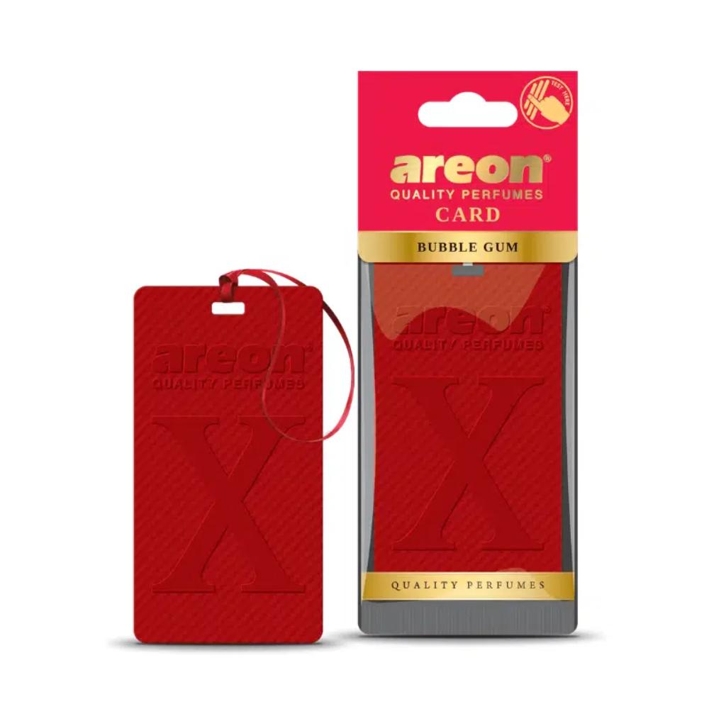 Odorizant auto Areon X Card, Bubble gum