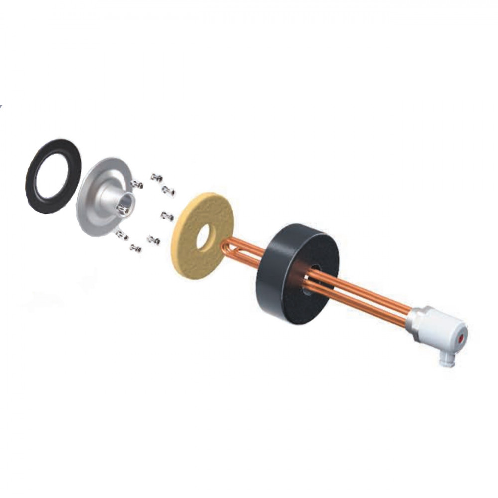 Kit electric de incalzire boilere Tesy, 4500 W, 425 x 75 x 100 mm