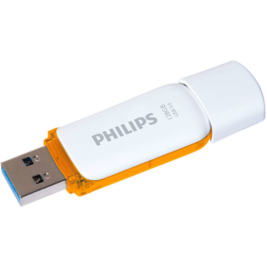 Memorie USB Snow Edition 128GB USB 3.0 White Orange