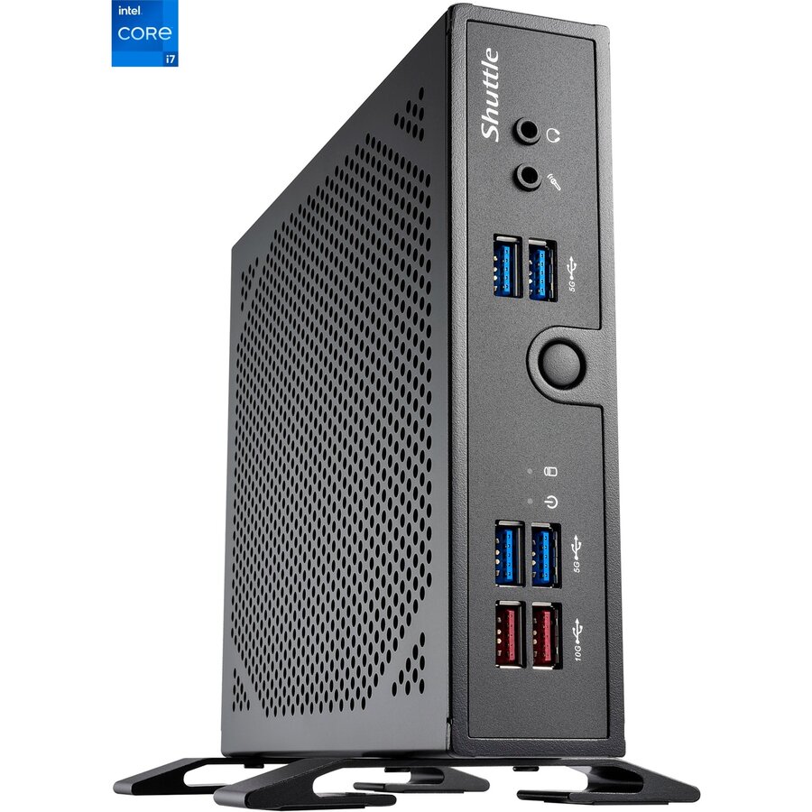 Barebone XPC Slim DS50U7 Fara RAM Fara Stocare Negru