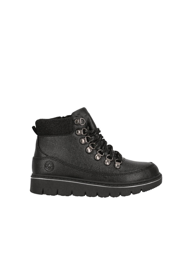 Botine dama -  57926 - Piele ecologica - Negru