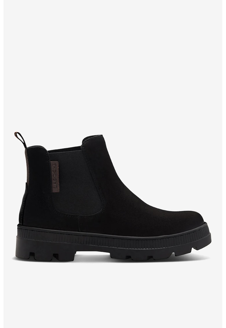 Ghete dama  5905588725732 - Piele naturala - Negru