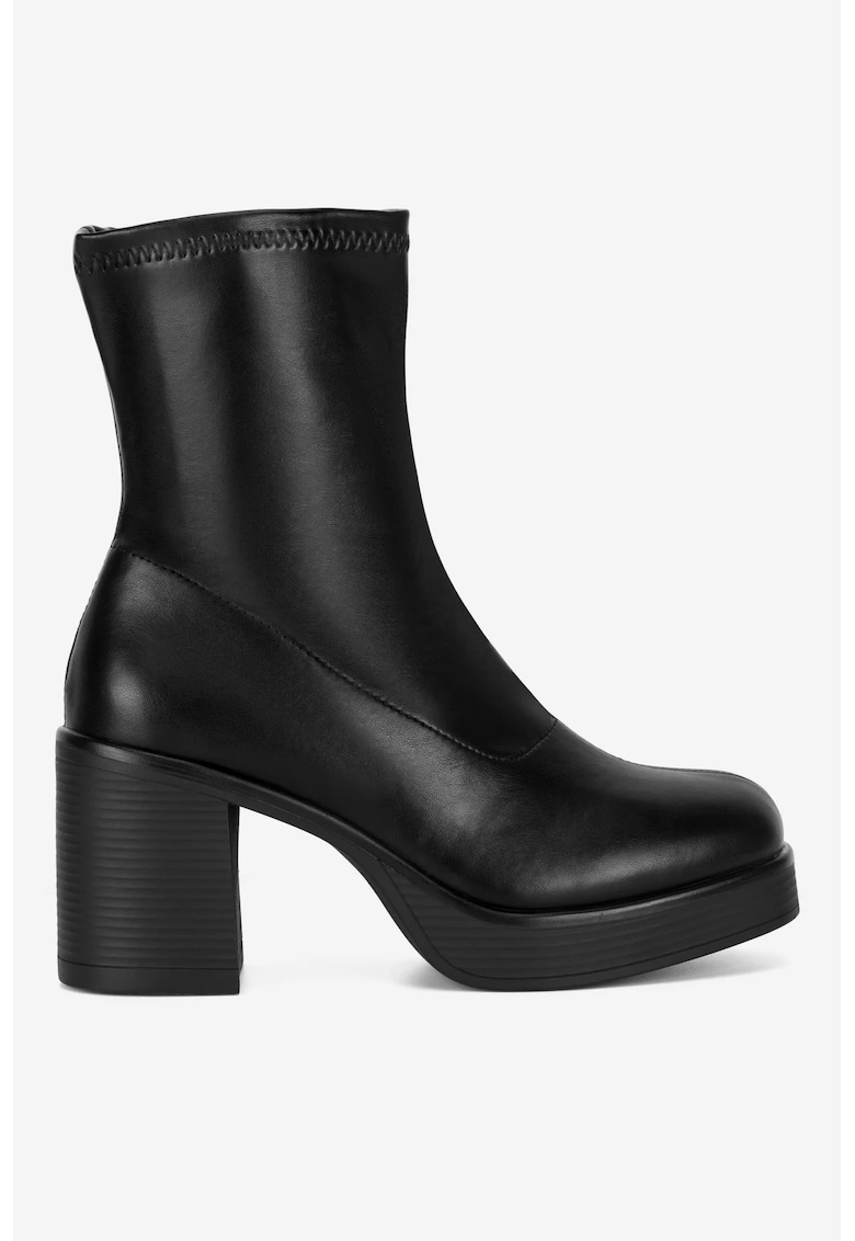 Ghete dama  5905588913962 - Sintetic - Negru - Negru