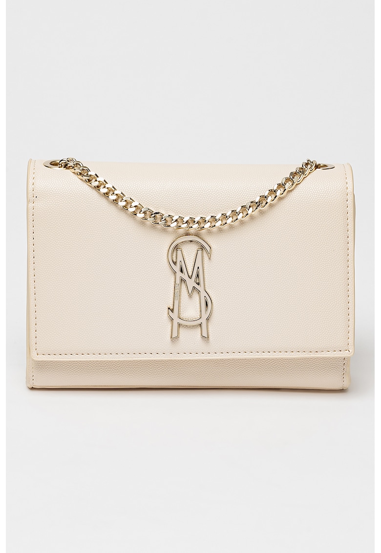 Geanta crossbody de piele ecologica Ramone - Crem