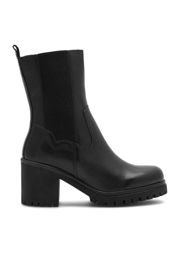 Botine dama -  590558811457436 - Piele naturala - Negru