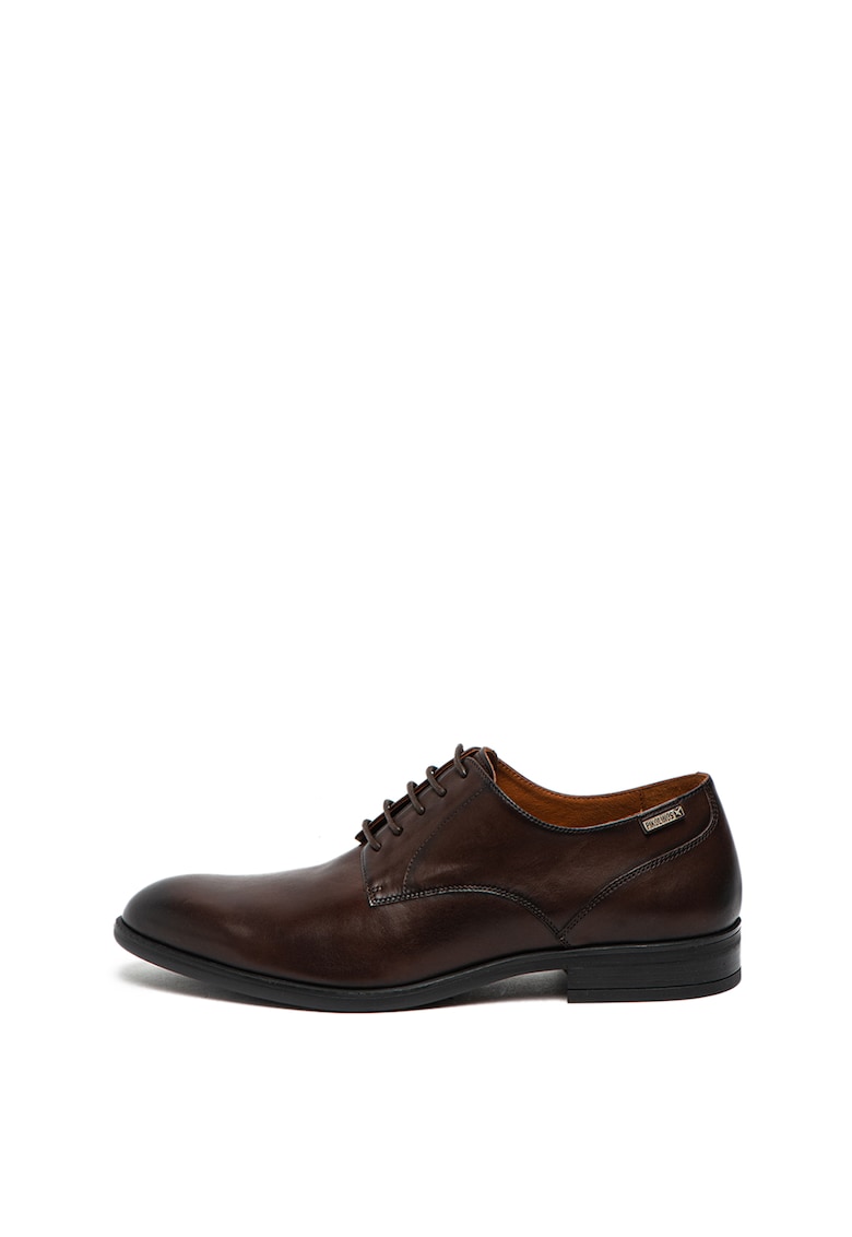 Pantofi Oxford de piele Olmo - Coniac - Maro cognac