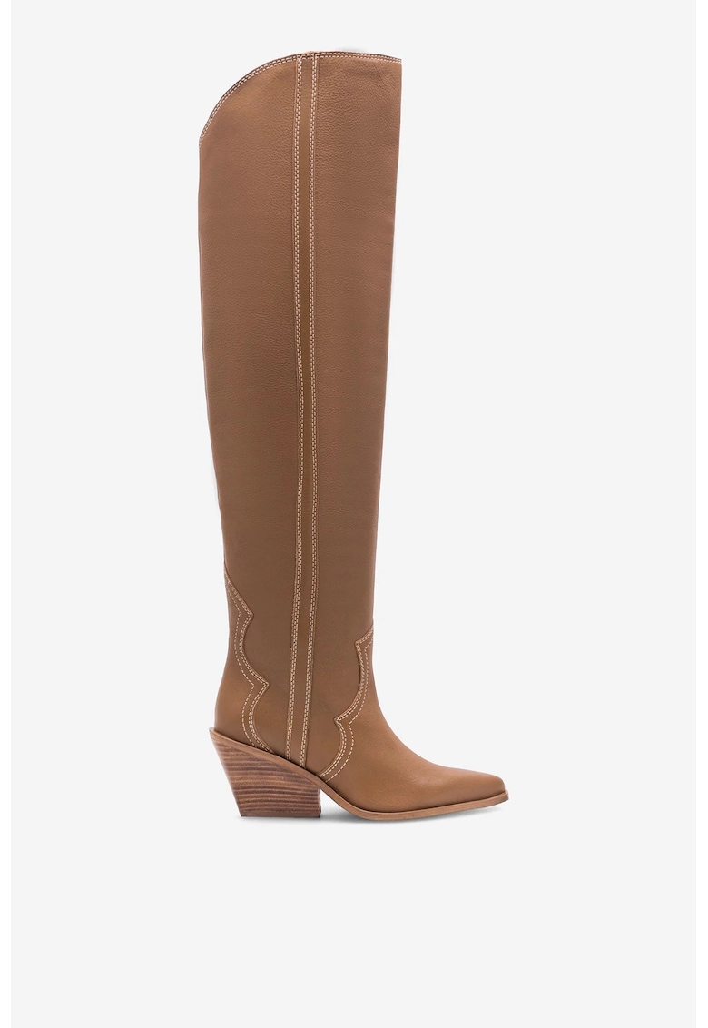 Cizme dama  5905588002789 - Piele naturala - Maro - Maro