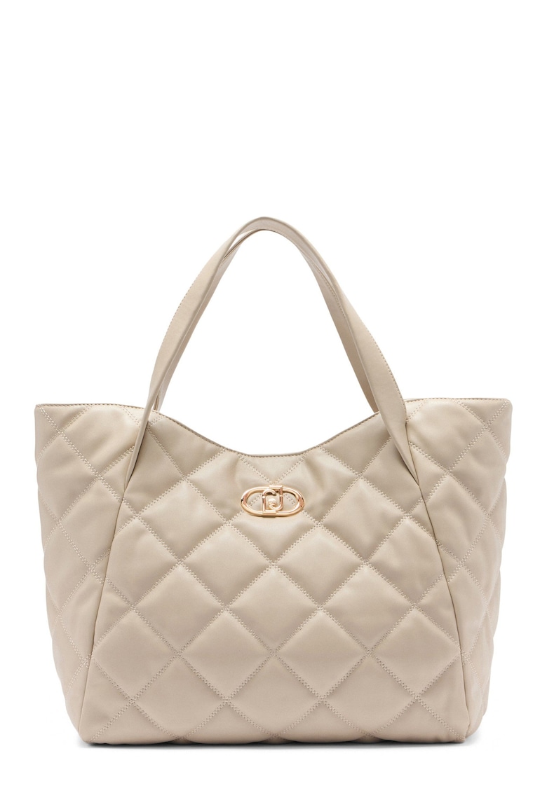 Geanta shopper matlasata - Bej